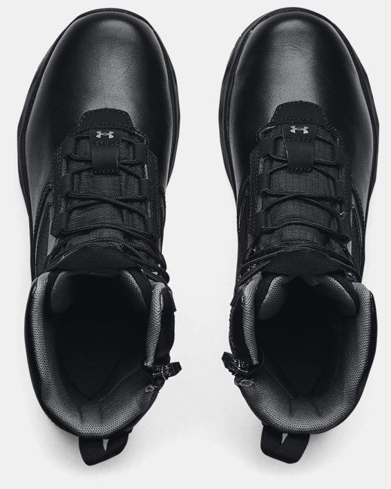 Men's UA Stellar G2 Side Zip Tactical Boots, Black, pdpMainDesktop image number 2